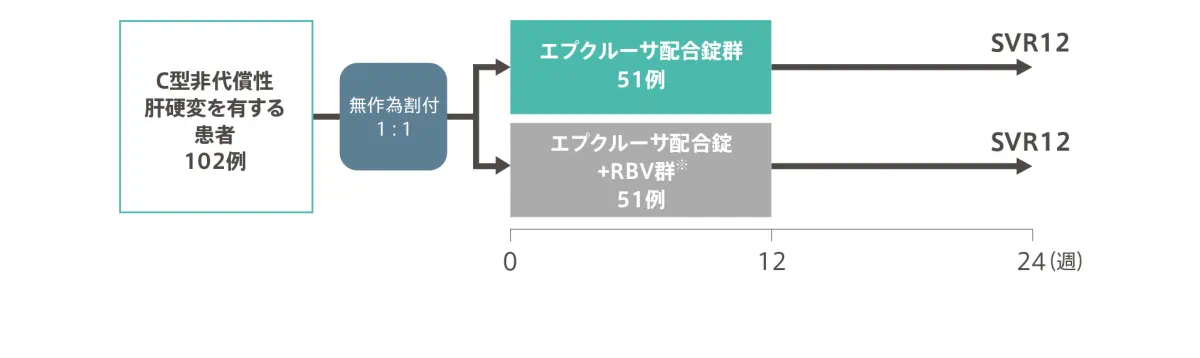 C型非代償性肝硬変（国内）
            医療関係者の皆さまへ