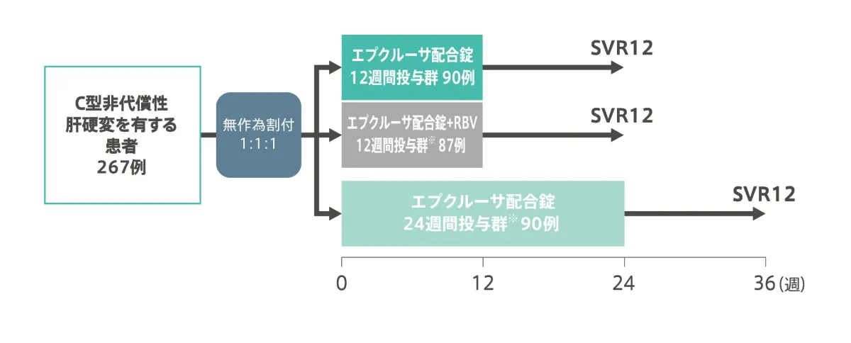 C型非代償性肝硬変（海外）
            医療関係者の皆さまへ